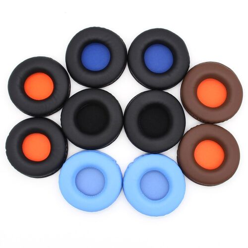 Colorful 1 Pair Of Spare Sponge Earbuds For Skullcandy Hash