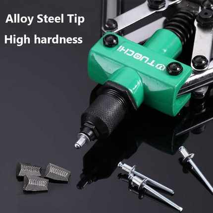 Rivet Gun Manual Double Handle Labor Saving Pull Willow Gun