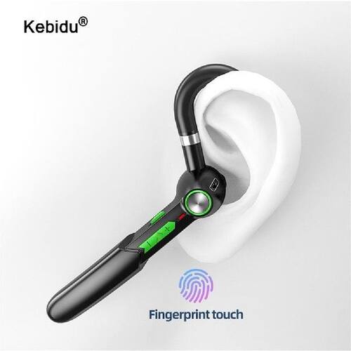 Fingerprint Touch Single Business Headset Bluetooth 5.0 Hand