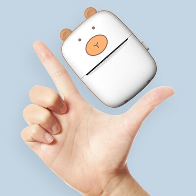 Bluetooth 4.0 Thermal Photo Printer Image Label Photo Memo P