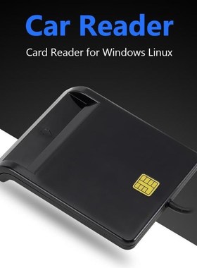 USB Smart Card Reader DNIE ATM CAC IC ID SIM Card Reader fo