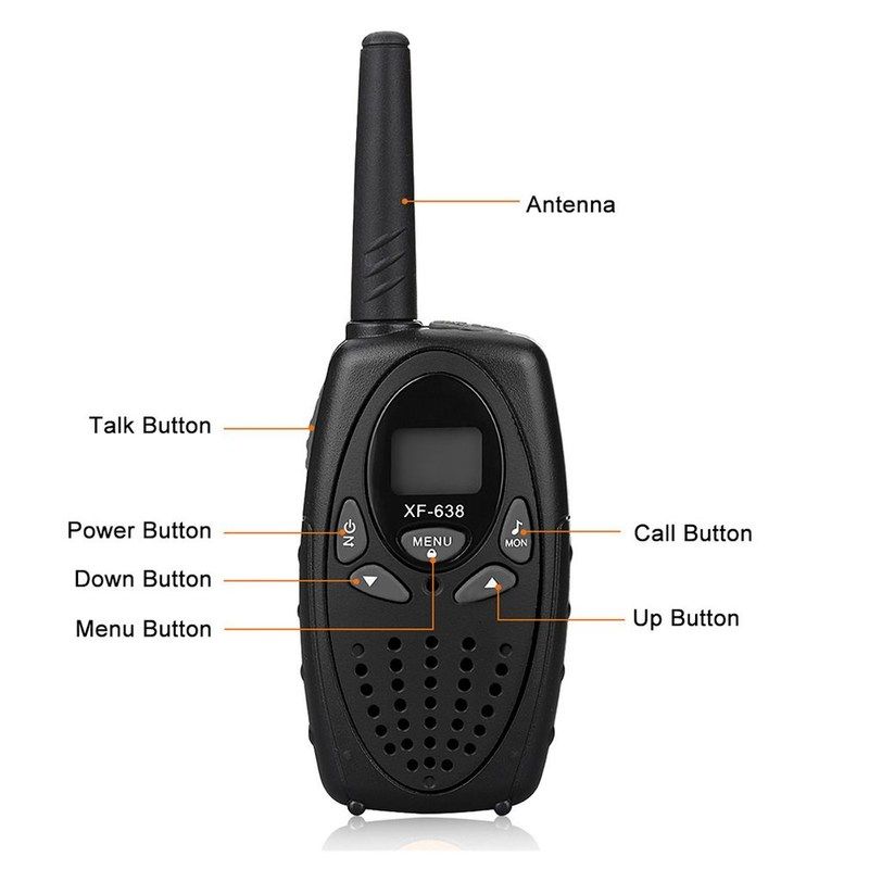 xf-638 walkie-talkie handheld 0.5w wireless childrens w