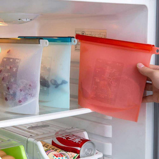 Reusable high temperature resistant sealed bag refrigerator