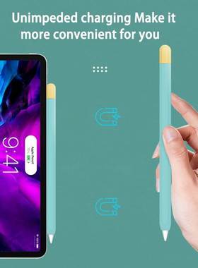 Soft Silicone Apple Pencil Case For Apple Pencil 2nd Genera