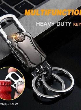 Keychain Corkscrew Keychain Fashion Men Women Metal Waist