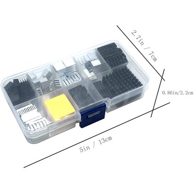88Pcs Heatsink Kit Small to Medium Size for Cooling Developm