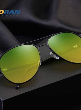 Men's Sunglasses driver's Sunglasses双色偏光
