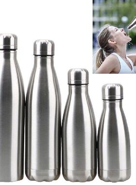 Single Wall Water Bottle Stainless Steel 350ML 500ML 750ML