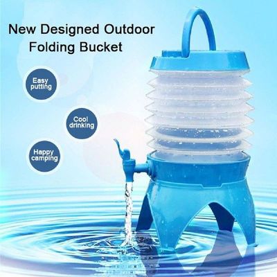 Outdoor Camping Foldable Bucket Collapsible Water Bag