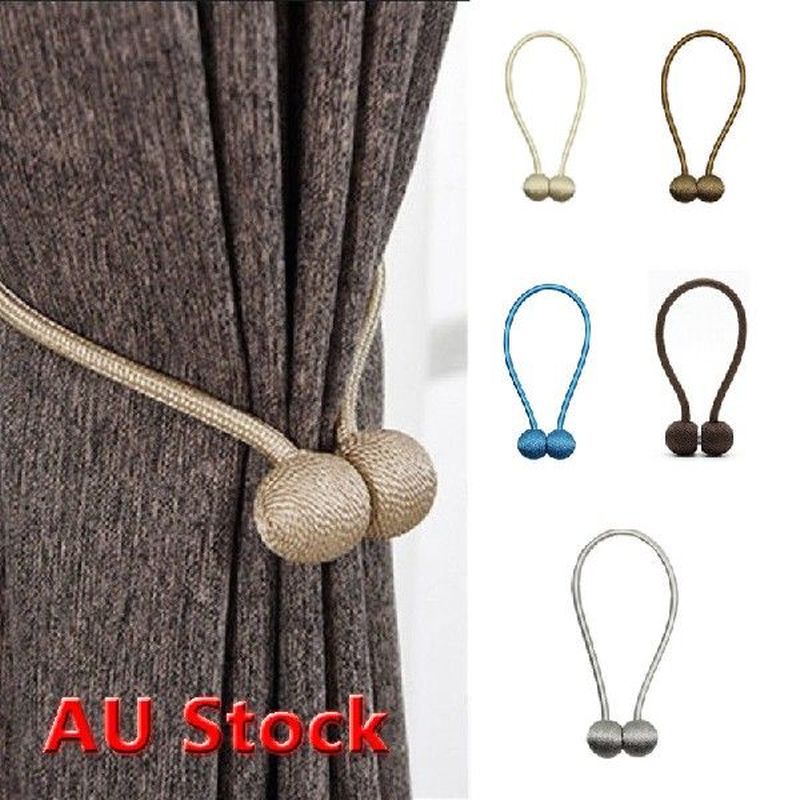 Newest Modern Simple Tieback Magnets Curtains Buckle