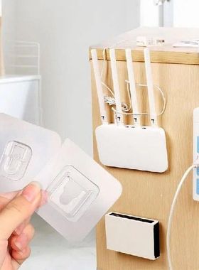 Double Sided Adhesive Wall Hooks Wall Hanger Transparent
