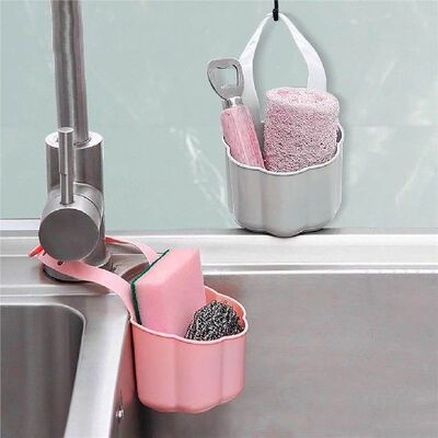 Kitchen Sink Drain Rack Sponge Soap Debris Rack Plastic