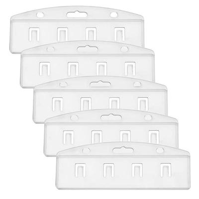 Wholesale 1pcs Horizontal Half Card Badge Holder For Swipe