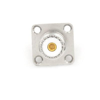 10X Female SO-239 Jack Square Shape Solder Cup Coax Connecto