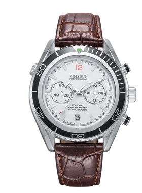 Men's belt watch, sports multifunctional皮带两眼多功