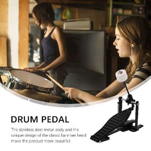 Drum Pedal Bass Beater Kick Spring Electric Drums Foot Set