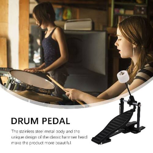 Drum Pedal Bass Beater Kick Spring Electric Drums Foot Set