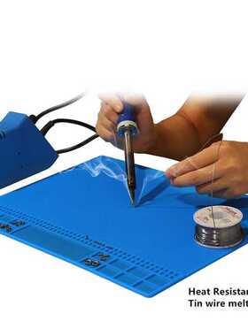 405 x 305 mm Electrical BGA Soldering Repair Station Silicon