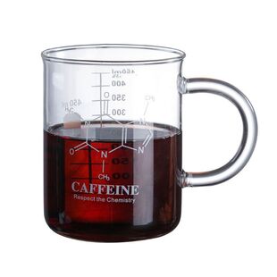 2021 New Caffeine Beaker Mug Graduated Beaker Mug with