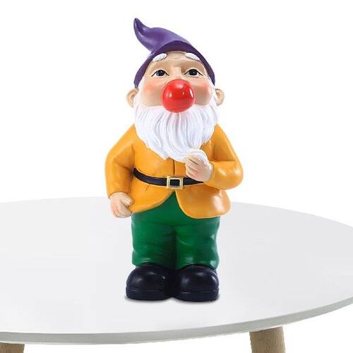 Gnomes Garden Decorations Resin Lawn Gnome Blowing Bubble