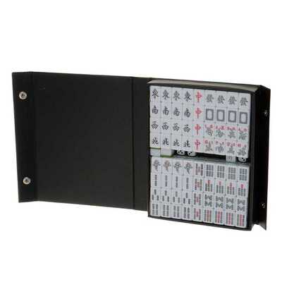 1 Set Of Chinese Traditional Mahjong Board Game Gathering P