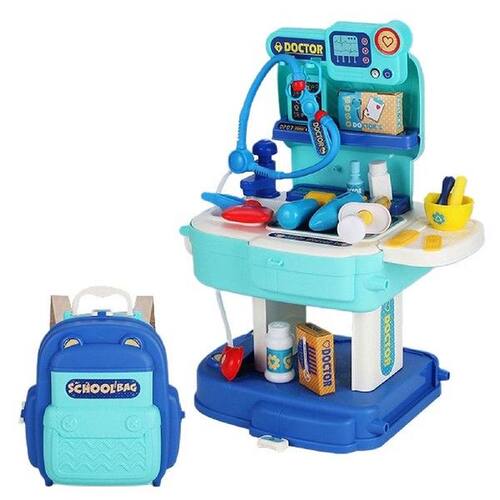 Newborn Baby Kids Doctor Pretend Play Toy Kit 2 In 1 Doctor