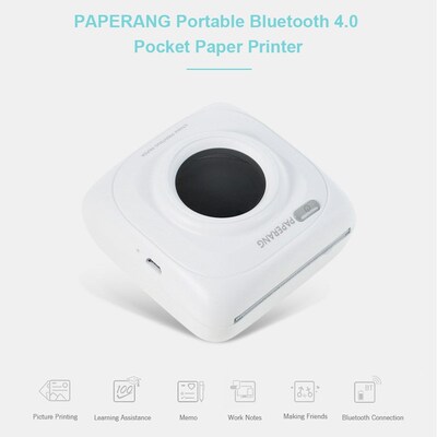 PAPERANG P1 Portable Bluetooth Printer Thermal Photo Printer