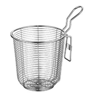 Strainer Basket Pasta Mesh Noodlespoon Colander Steel