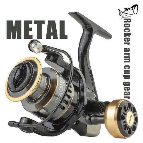 Fishing Reel 7000 Max Drag 10kg 5.2:1 High Speed Metal