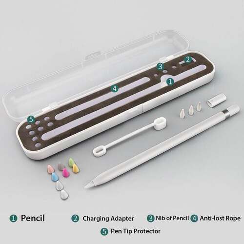 Pencil Holder Case for Apple Pencil 1 2 Storage Box Portabl
