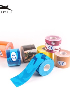 Good Quality 5mx5cm Athletic Kinesiology Muscle Kinesiotape