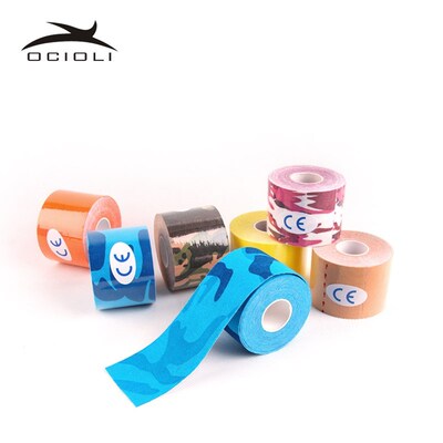 Good Quality 5mx5cm Athletic Kinesiology Muscle Kinesiotape
