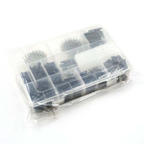 1550PCS/Set 2.54mm Dupont Connector Kit PCB Headers Male Fem