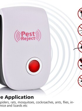 6 4 2 pcs Blue Light ltrasonic Pest Repeller Pest Reject Con