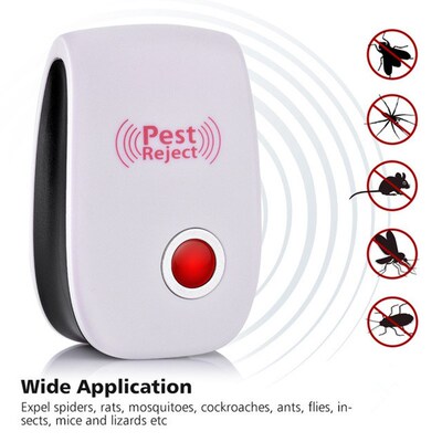 6 4 2 pcs Blue Light ltrasonic Pest Repeller Pest Reject Con