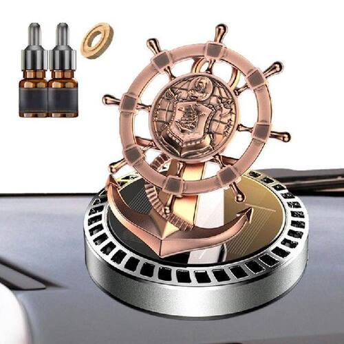 Solar Car Air Freshener Rudder Car Diffusers For Essential