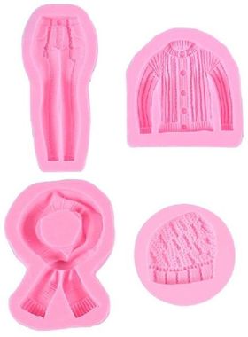 896A Handmade 3D Soap Craft Kitchen Baking Fond Soap Mold