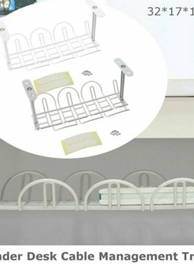 Under Desk Storage Rack Cable Management Tray Power Line St