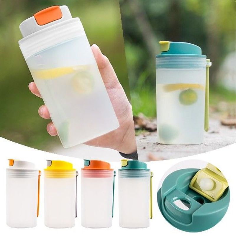 350ML outing outdoor sports water cup Single Layer Plastic