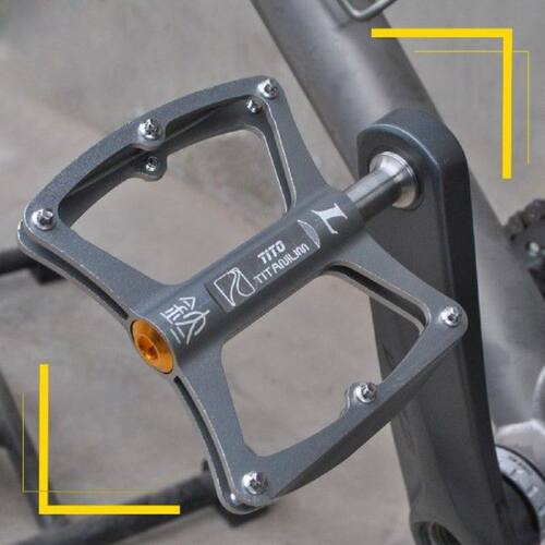 Titanium Alloy Bike Pedals Ultralight Mountain Bicycle