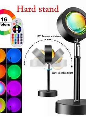 16 Colors RGB Sunset Projection Lamp APP tmosphere Led Night