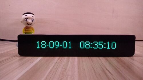 LINK1 9608 VFD Clock Music Audio V meter Audio spectrum CNC