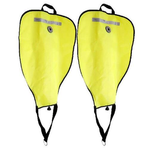 2Pcs Tech Scuba Diving 50lbs Salvage Lift Bag Dump Valve