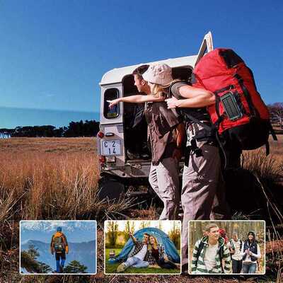 Outdoor Survival Camping Equipment 20000mAh Portable Waterpr