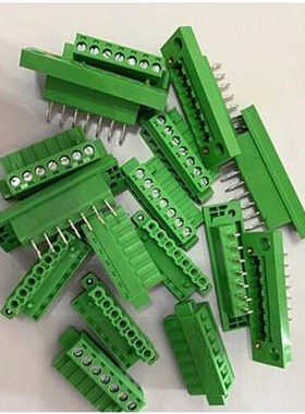 10pairs Wall terminal 2EDGWB-5.08-2P - 10P, Screw PCB Termi