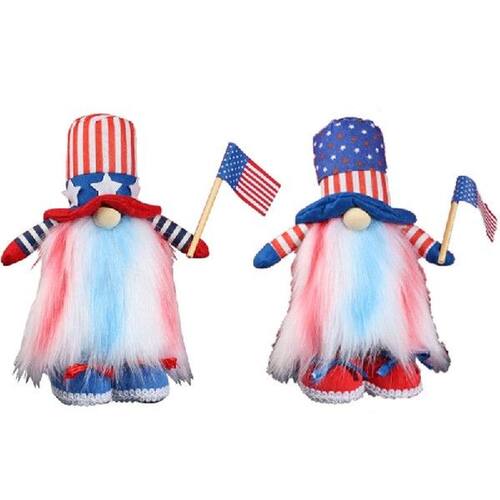 K1MF Patung Kecil Baki Berjenjang 4 Juli Patriotik Hari