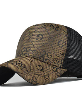 Summer2021 Quick Drying Baseball Caps Men Women Plaid Letter