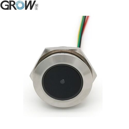 GM60 Stainless Steel LED Control Ring Indicator Light UART I