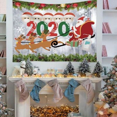 Fireplace Quarantine Survivor Personalized Survived Family