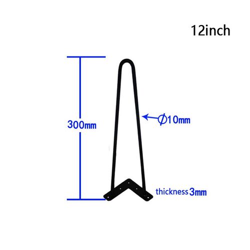 1 pcs 4/12/16inch Iron Metal Table Desk Legs Home Accessorie